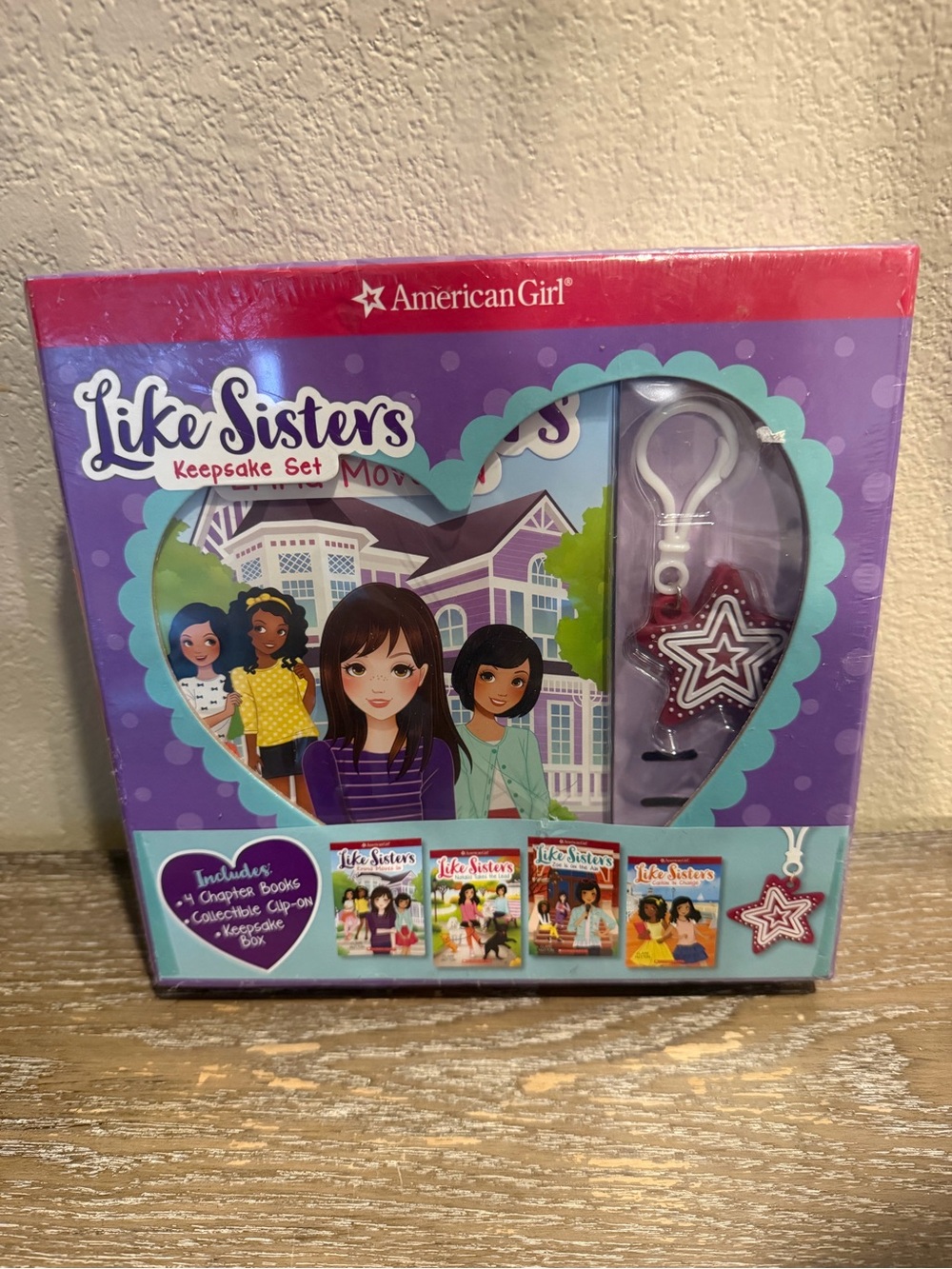 New American Girl like sisters keepsake set.